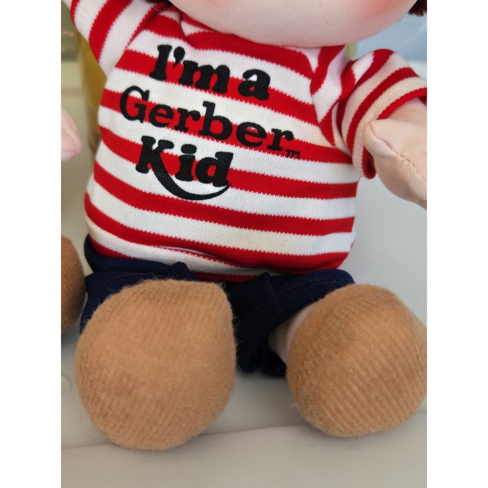 VTG Gerber Kids Dolls Atlanta Novelty Soft Body Lot Of 2 1980 1984 Nursery Decor - Picture 11 of 16